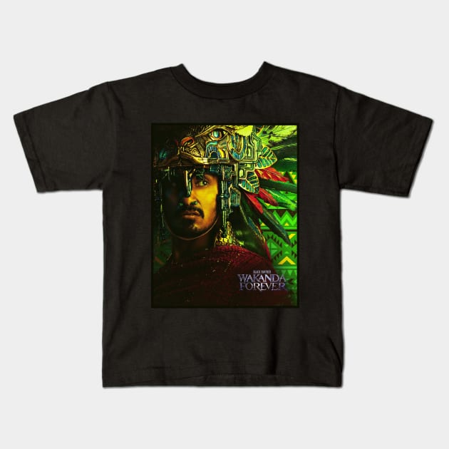 Namor Kids T-Shirt by SecretGem